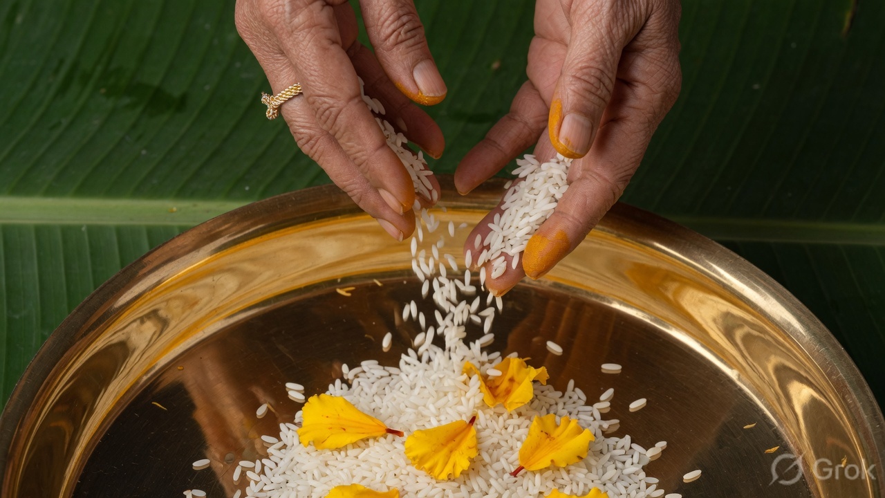 Hands offering in a spirit of giving